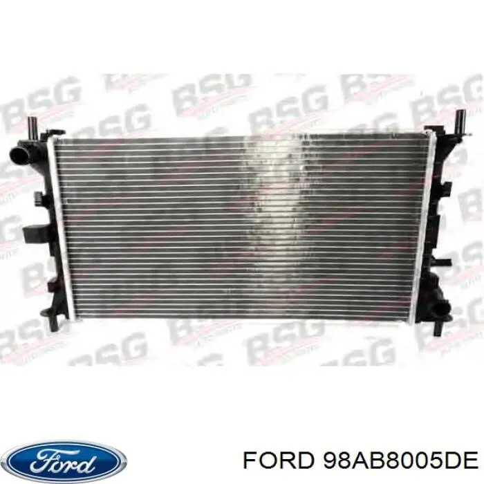 Comprar 98AB8005DE Ford Radiador de auto