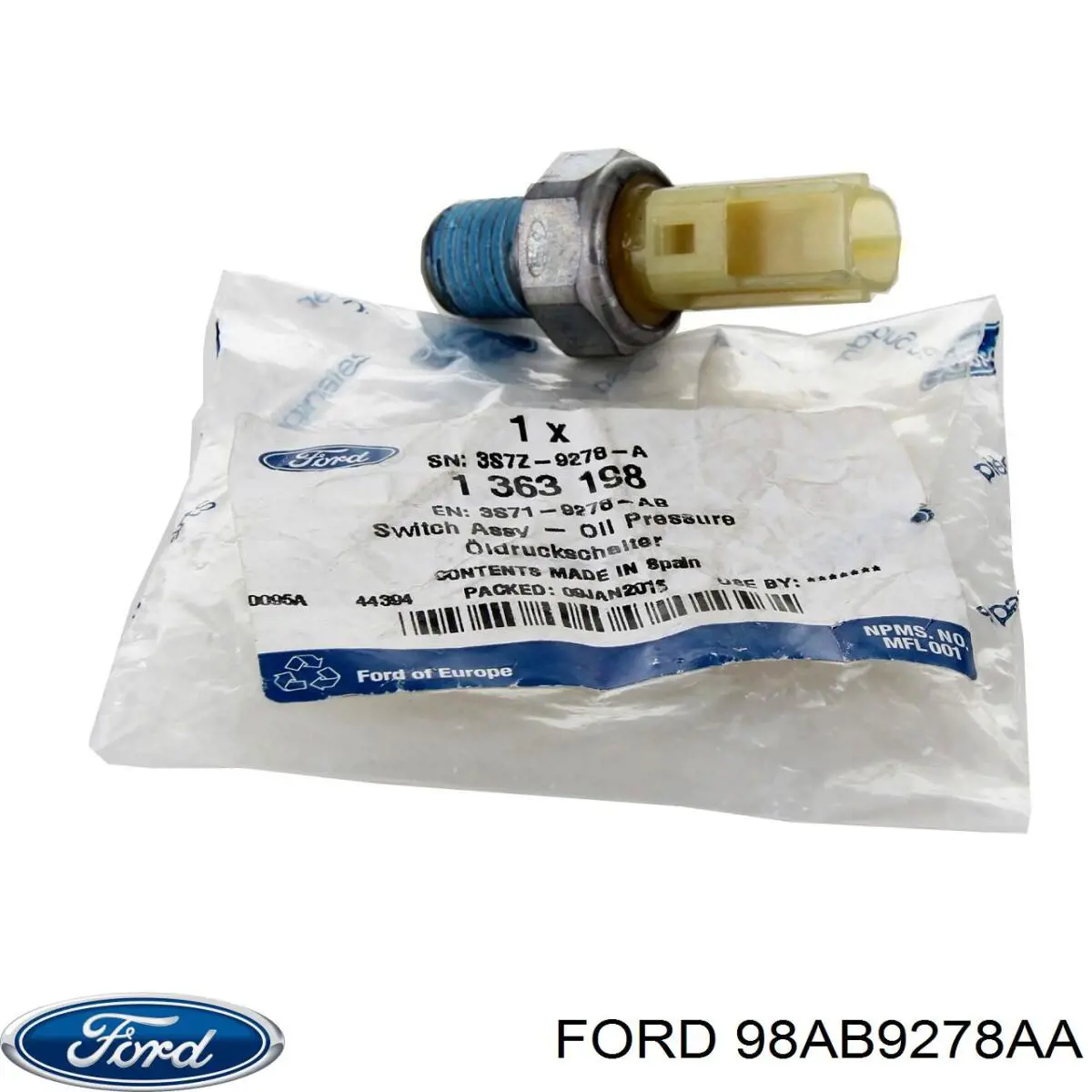 Indicador, presión del aceite Jaguar X-type CF1