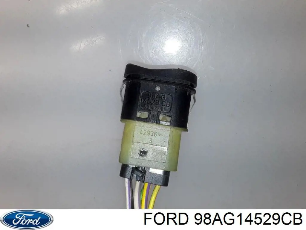 Comprar 98AG14529CB Ford Botón de elevalunas delantero derecho