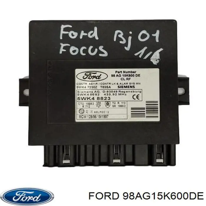  Ford 98AG15K600DE precio, desde 37,75 EUR