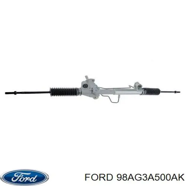 98AG3A500AK Ford Cremallera caja de direccion