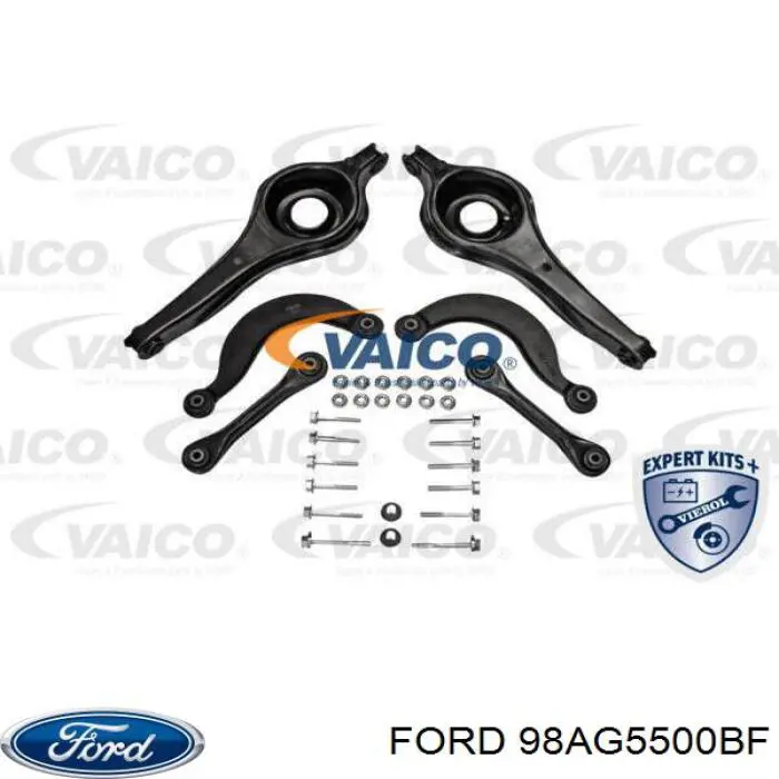 Comprar 98AG5500BF Ford Brazo superior de suspensión trasera izquierdo/derecho