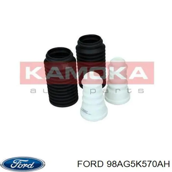 98AG5K570AH Ford almohadilla de tope, suspensión trasera