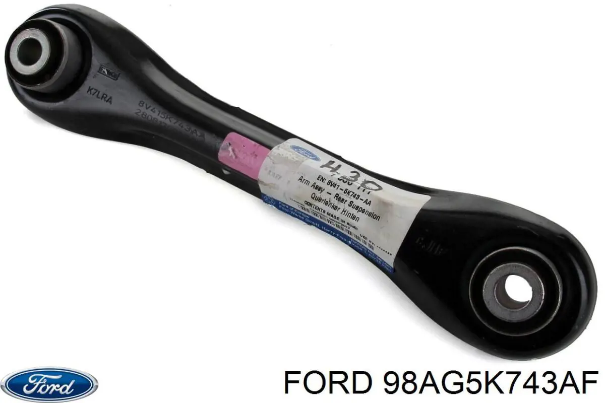 98AG5K743AF Ford Brazo transversal de suspensión trasera