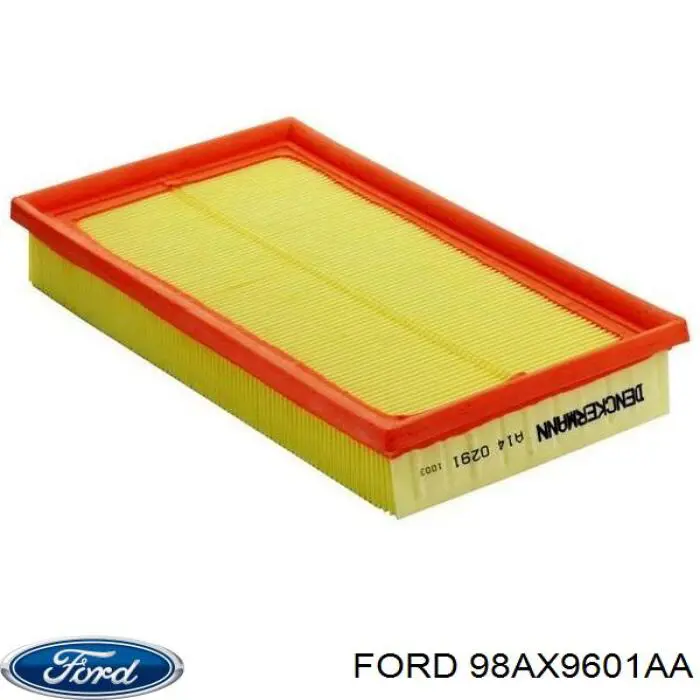 98AX9601AA Ford filtro de aire