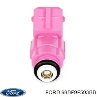 98BF9F593BB Ford inyector de combustible