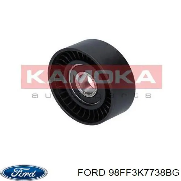 98FF3K7738BG Ford tensor de correa poli v