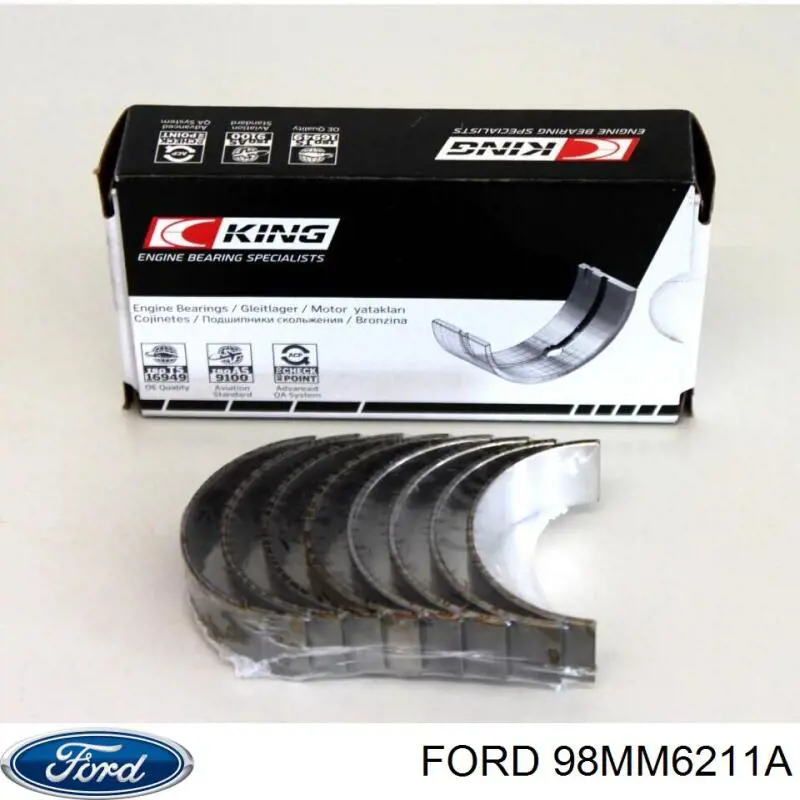 Comprar 98MM6211A Ford Cojinetes de biela