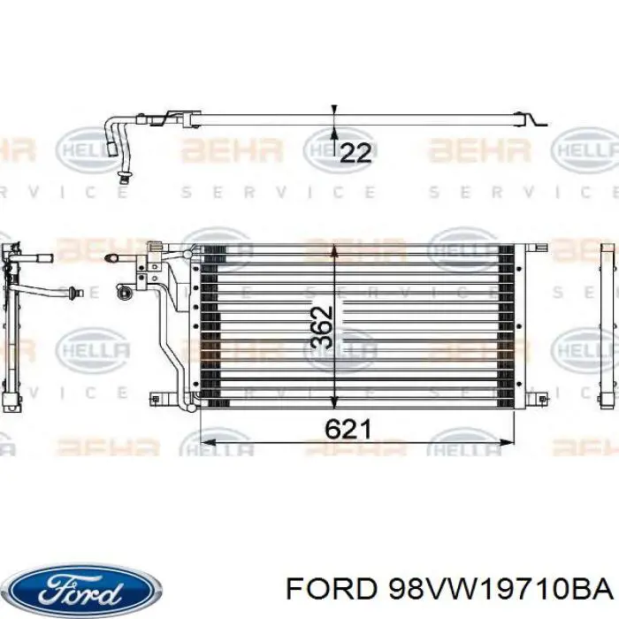 Comprar 1211260 Ford Condensador de aire acondicionado