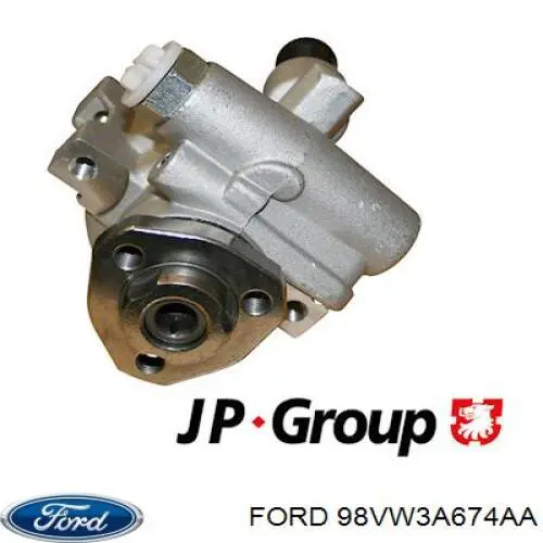 Bomba de dirección hidráulica Ford 1113038