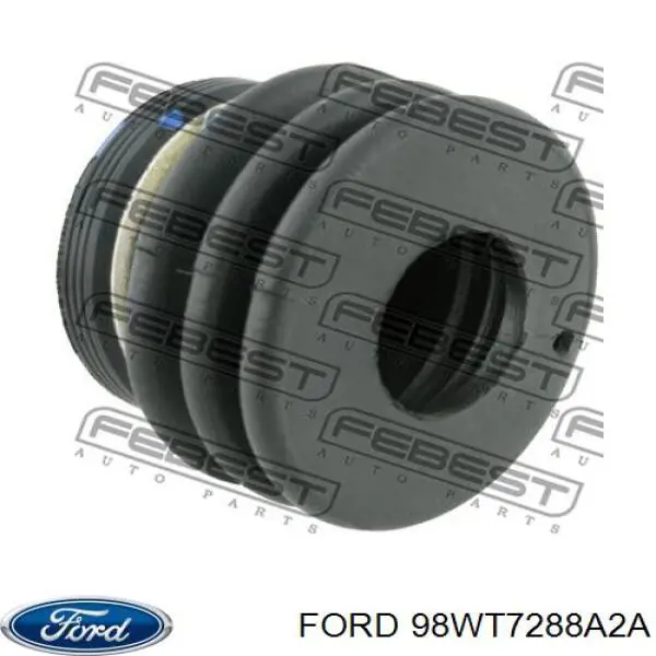 98WT7288A2A Ford Retén del vástago del cambio de la caja de cambios