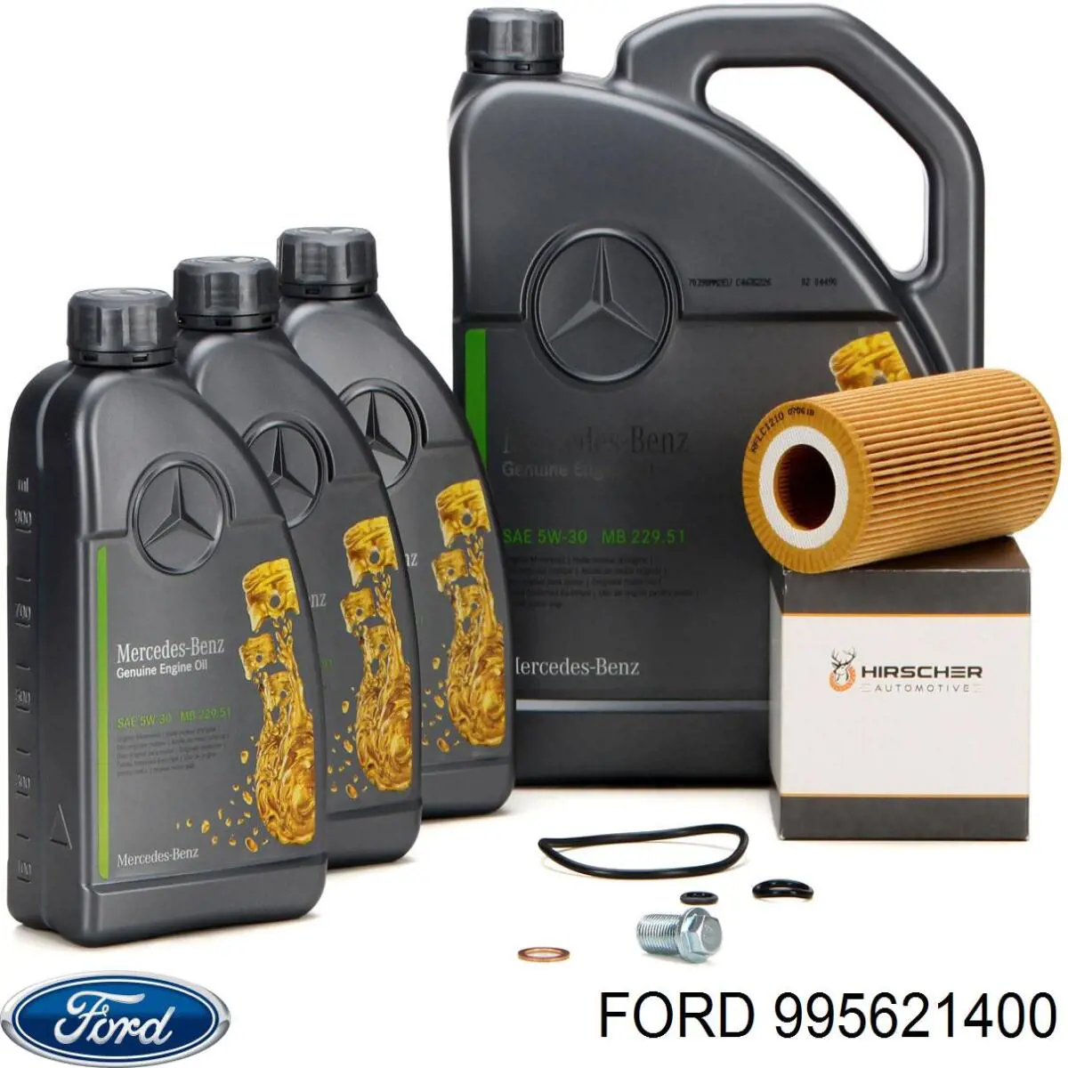 995621400 Ford junta, tapón roscado, colector de aceite