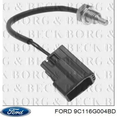 9C116G004BD Ford sensor de temperatura del refrigerante