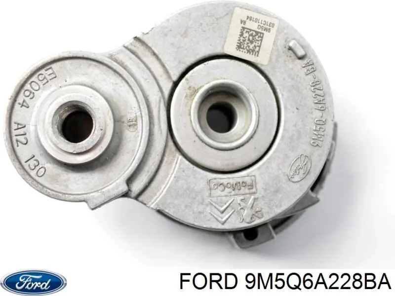 9M5Q6A228BA Ford tensor de correa, correa poli v