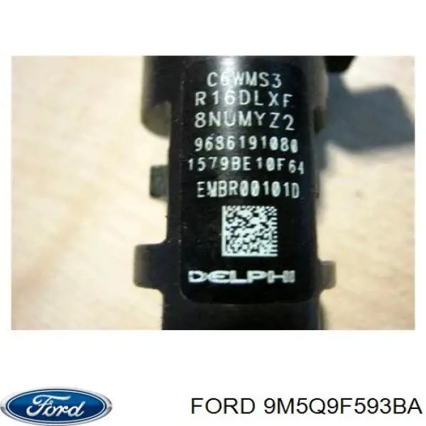 9M5Q-9F593-BA Ford inyector de combustible