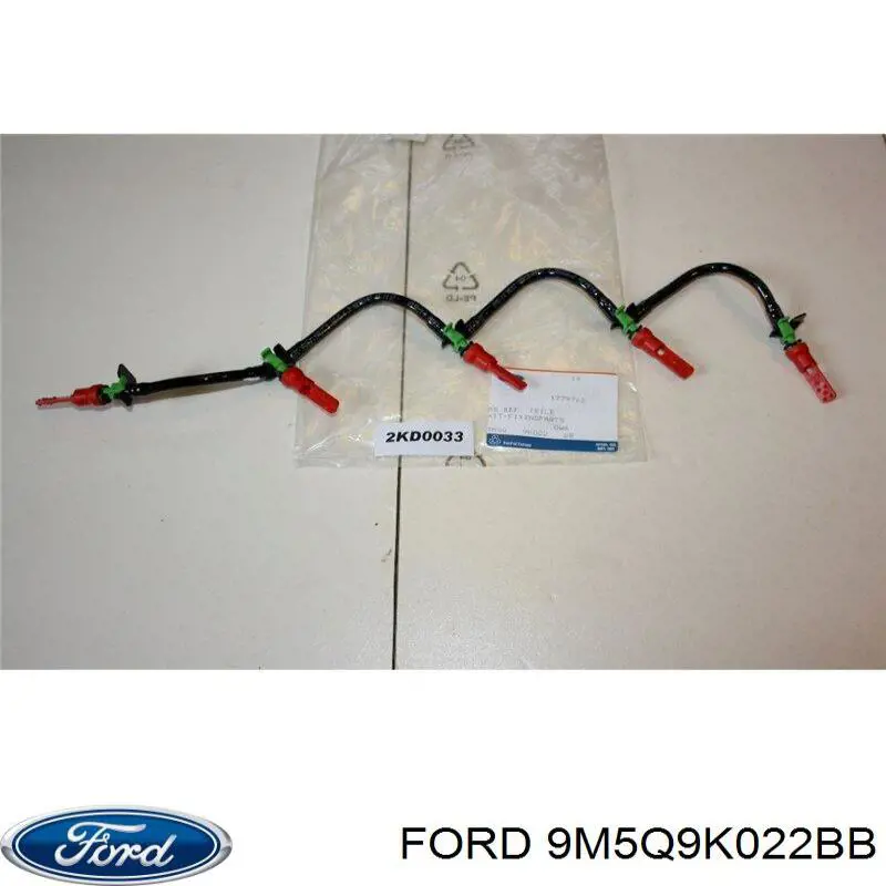 Tubería de retorno de combustible de los inyectores Ford 9M5Q9K022BB precio, desde 39,19 EUR