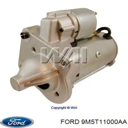 9M5T11000AA Ford motor de arranque