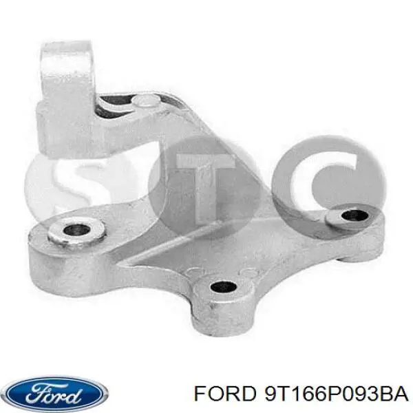 9T16 6P093 BA Ford soporte para suspensión, transmisión automática, derecho