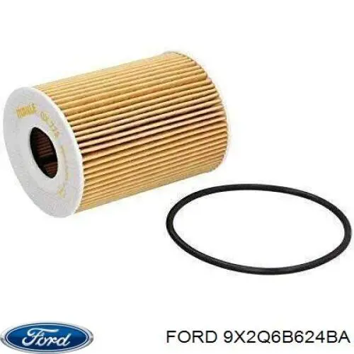 9X2Q6B624BA Ford filtro de aceite