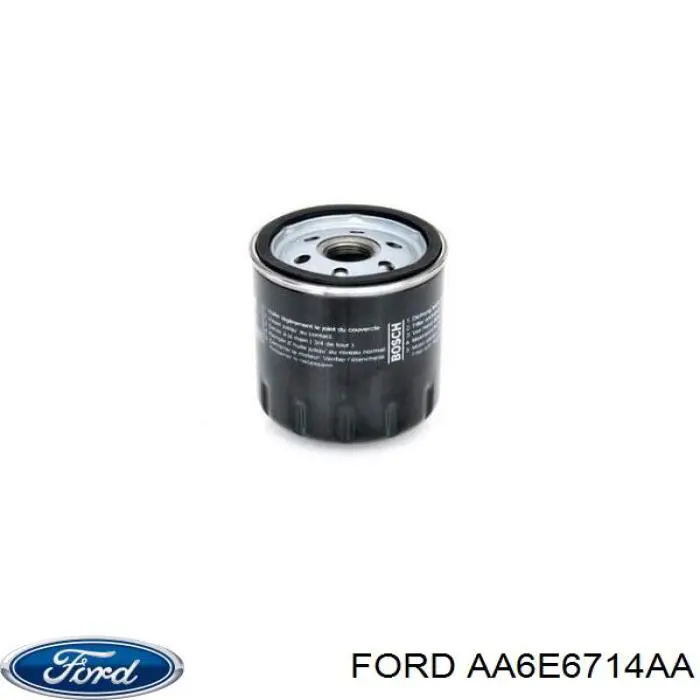 AA6E6714AA Ford filtro de aceite