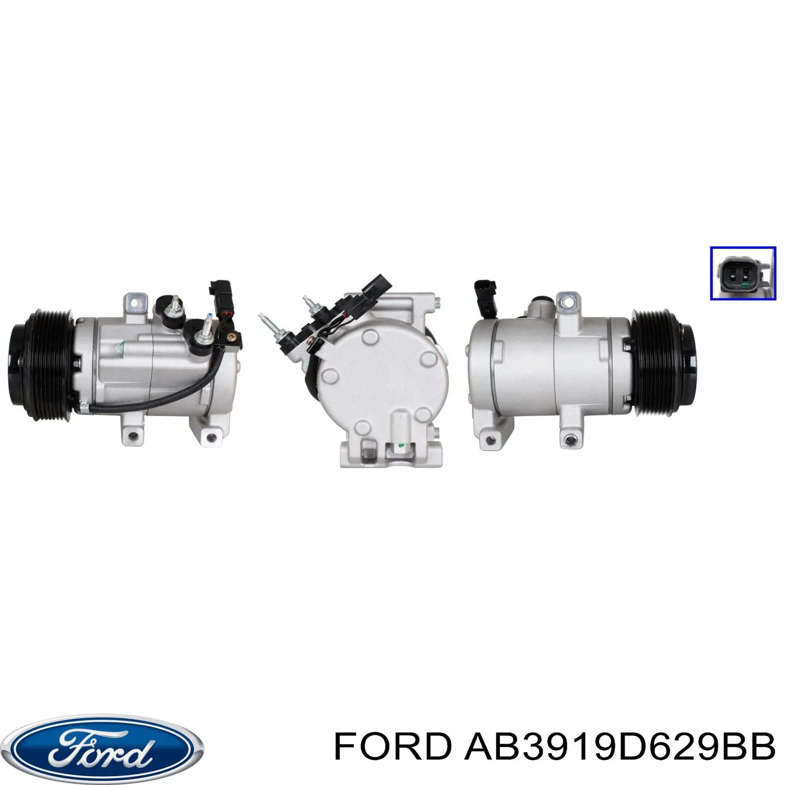 Compresor de aire acondicionado 320126 NRF