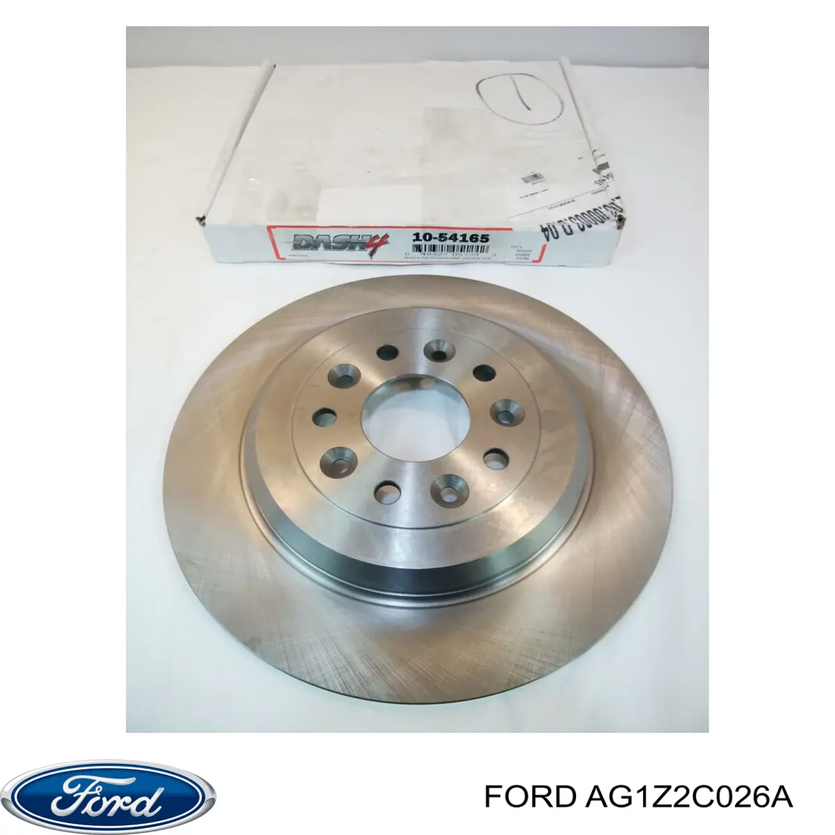 AG1Z2C026A Ford disco de freno trasero