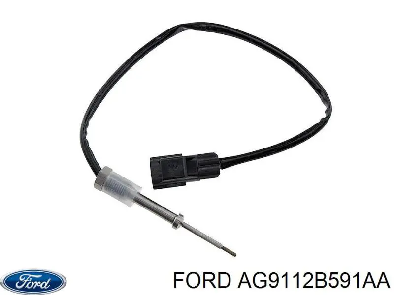 AG9112B591AA Ford sensor de temperatura, gas de escape, en catalizador