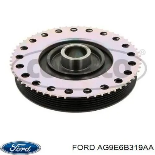 Comprar AG9E6B319AA Ford La polea del cigüeñal