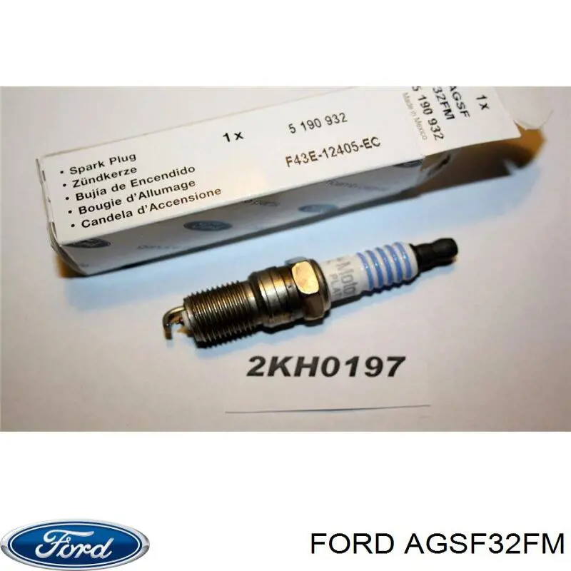Bujías Ford AGSF32FM precio, desde 14,28 EUR