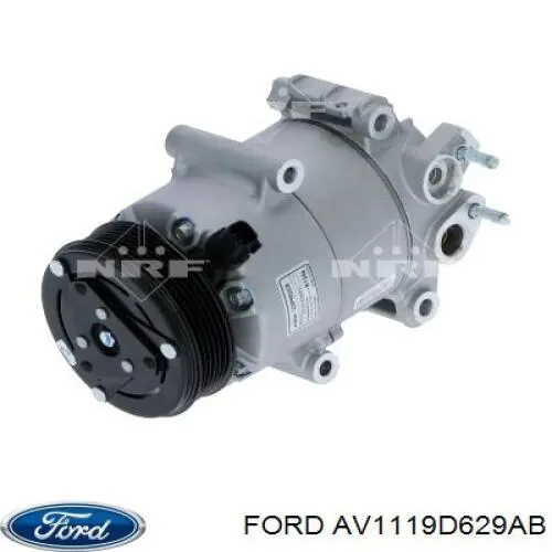 AV1119D629AB Ford compresor de aire acondicionado