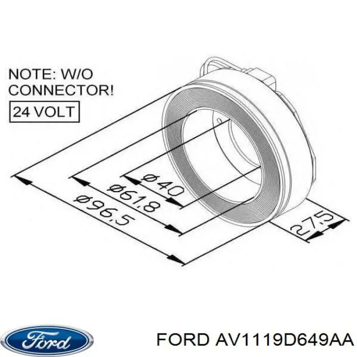  Ford 1752059 precio, desde  EUR