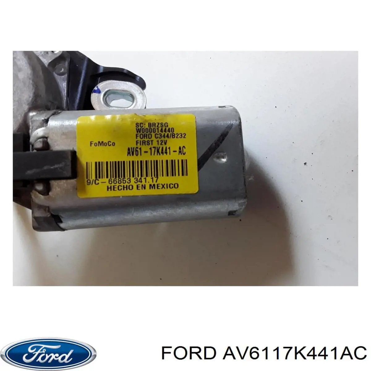 Motor del limpiaparabrisas trasero Ford AV6117K441AC precio, desde 42,11 EUR