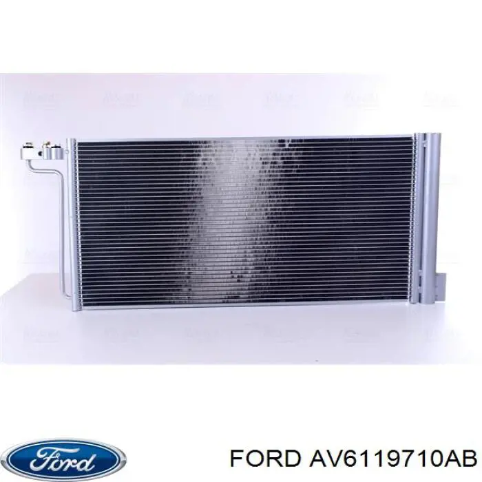 AV6119710AB Ford condensador aire acondicionado