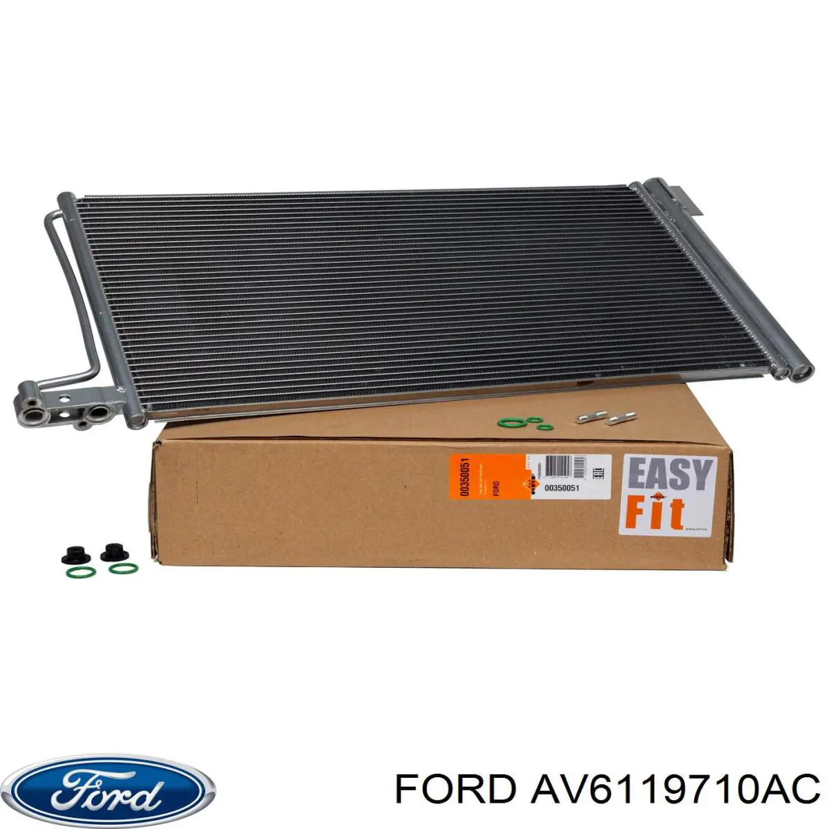 AV6119710AC Ford condensador aire acondicionado