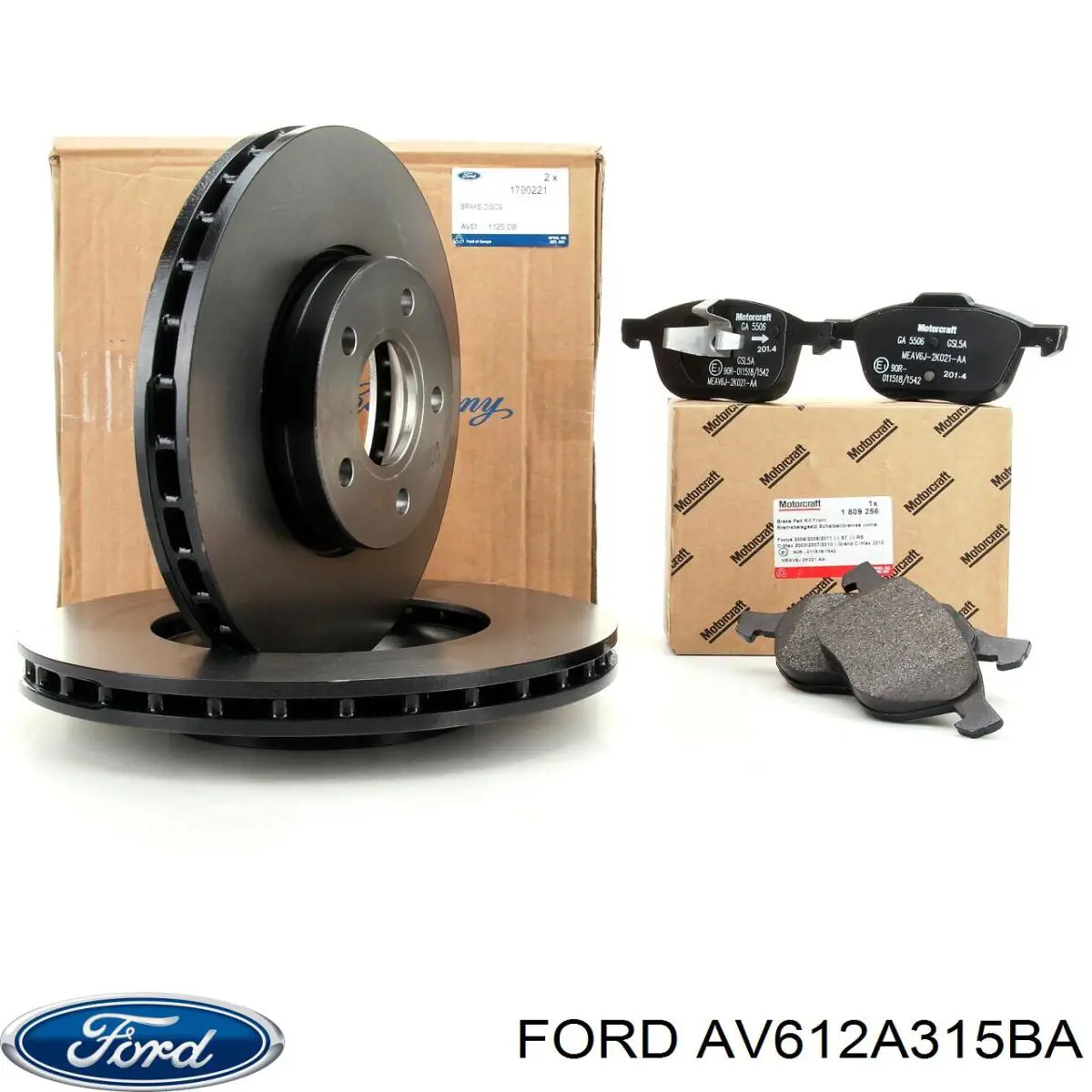 Comprar AV612A315BA Ford Disco de freno trasero