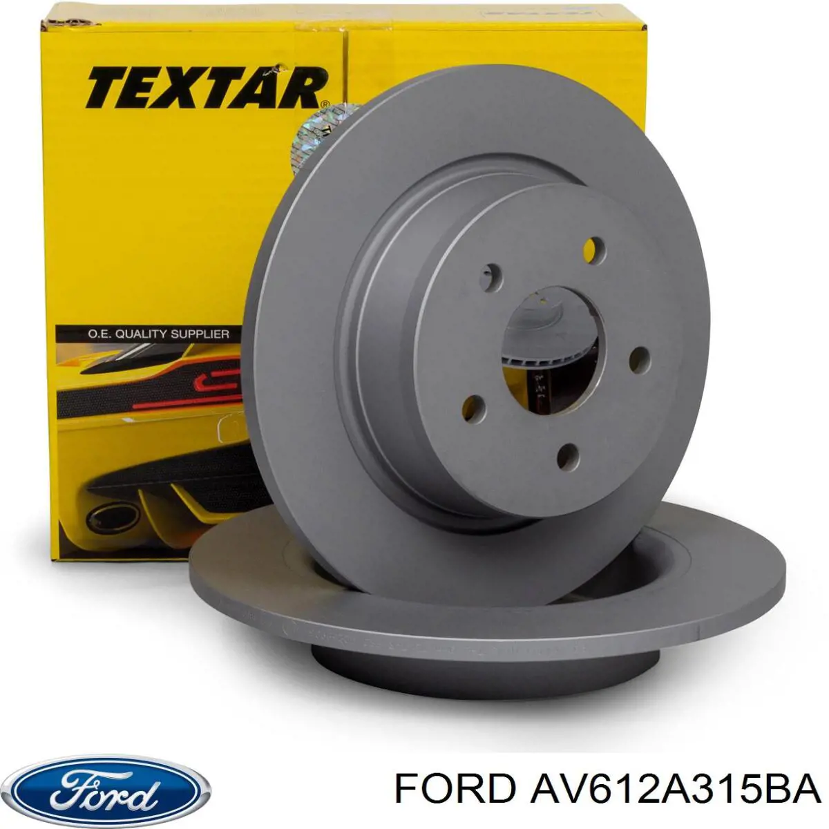 Disco de freno trasero Ford AV612A315BA precio, desde 34,42 EUR