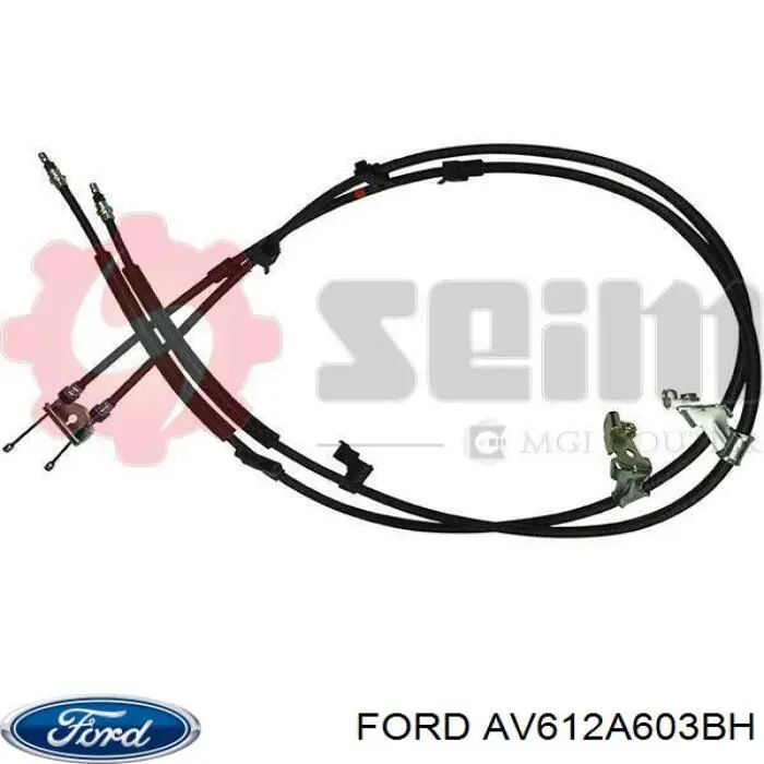 Cable de freno de mano trasero derecho/izquierdo Ford AV612A603BH precio, desde 36,54 EUR