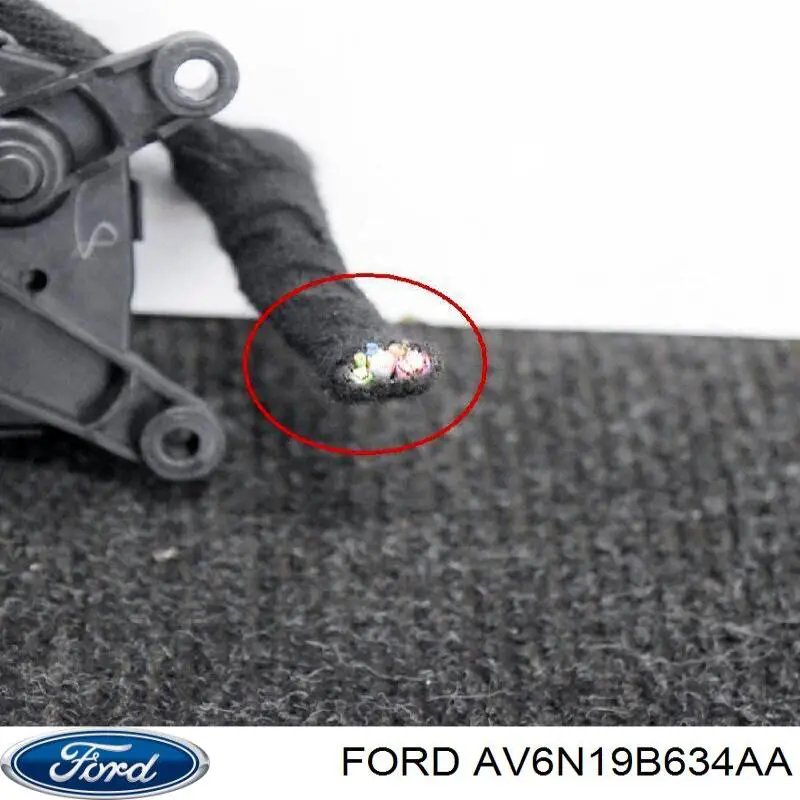 Actuador de compuerta de la calefacción AV6N19B634AA Ford