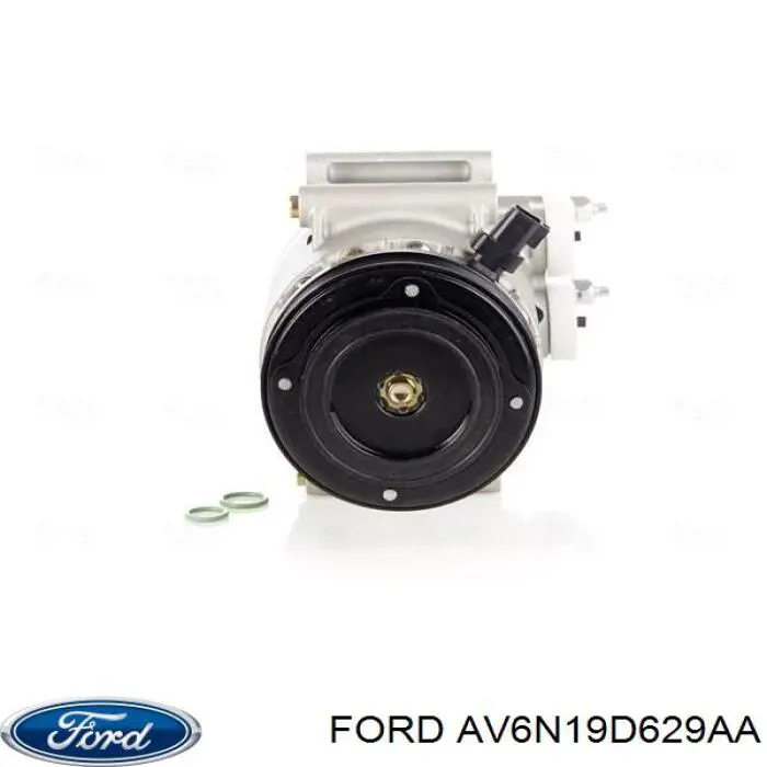 AV6N19D629AA Ford compresor de aire acondicionado