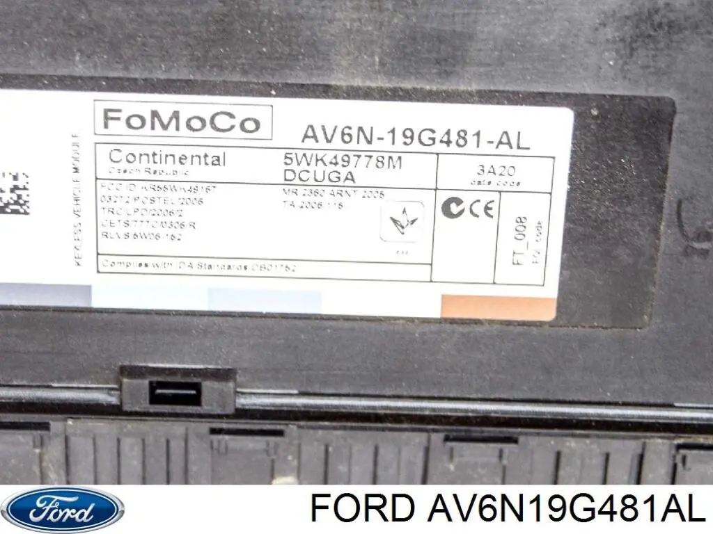 AV6N19G481AL Ford