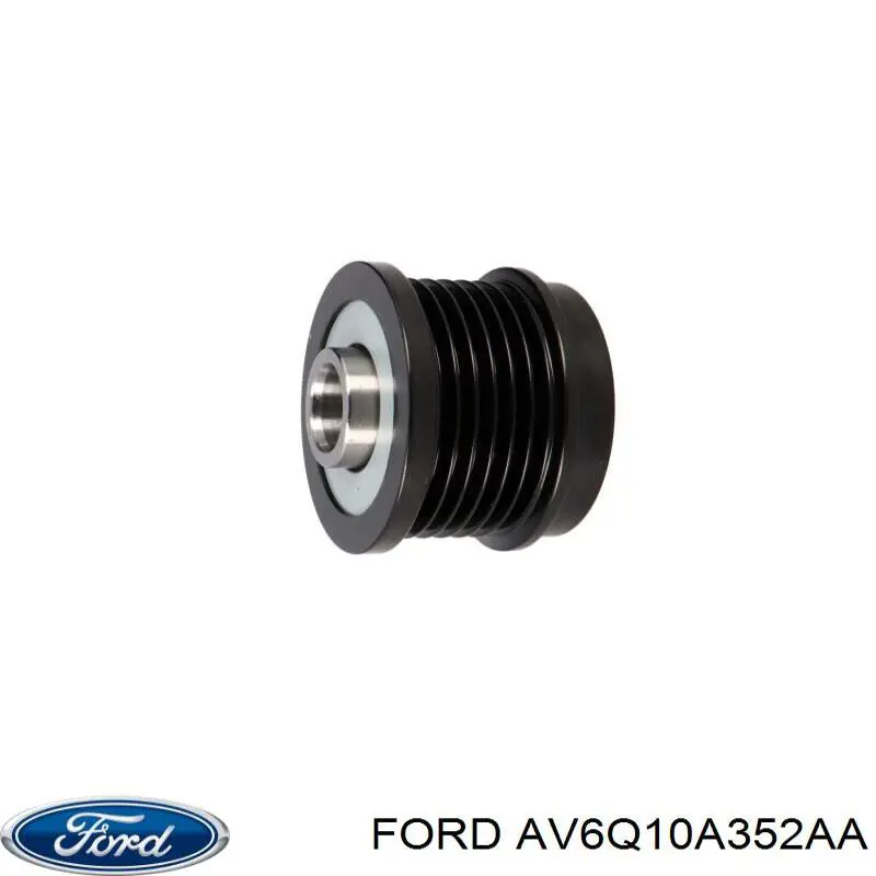 AV6Q10A352AA Ford Rueda libre alternador 