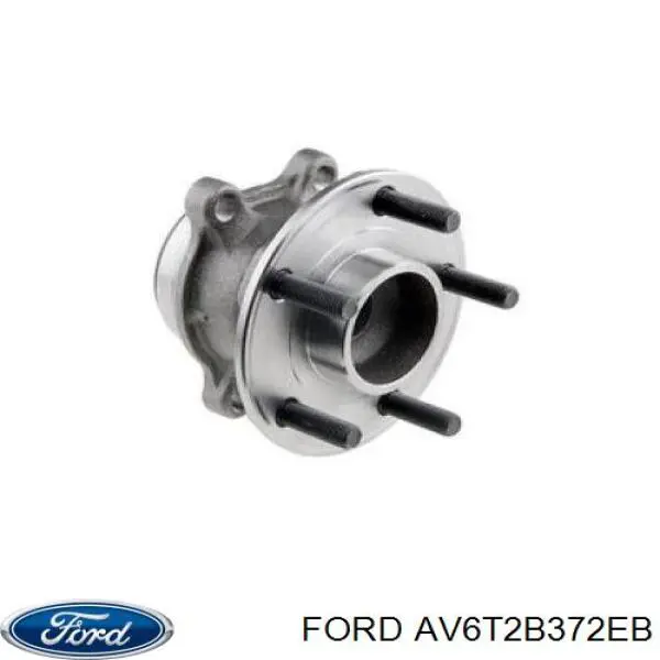 Comprar AV6T2B372EB Ford Cubo de rueda, Eje trasero