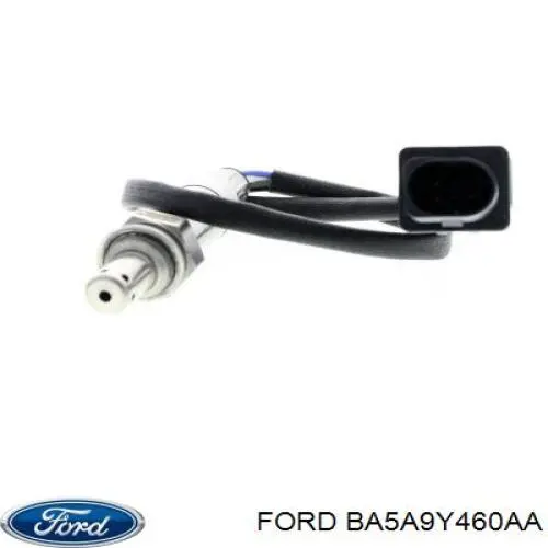 Sonda lambda, sensor de oxígeno antes del catalizador izquierdo BA5A9Y460AA Ford