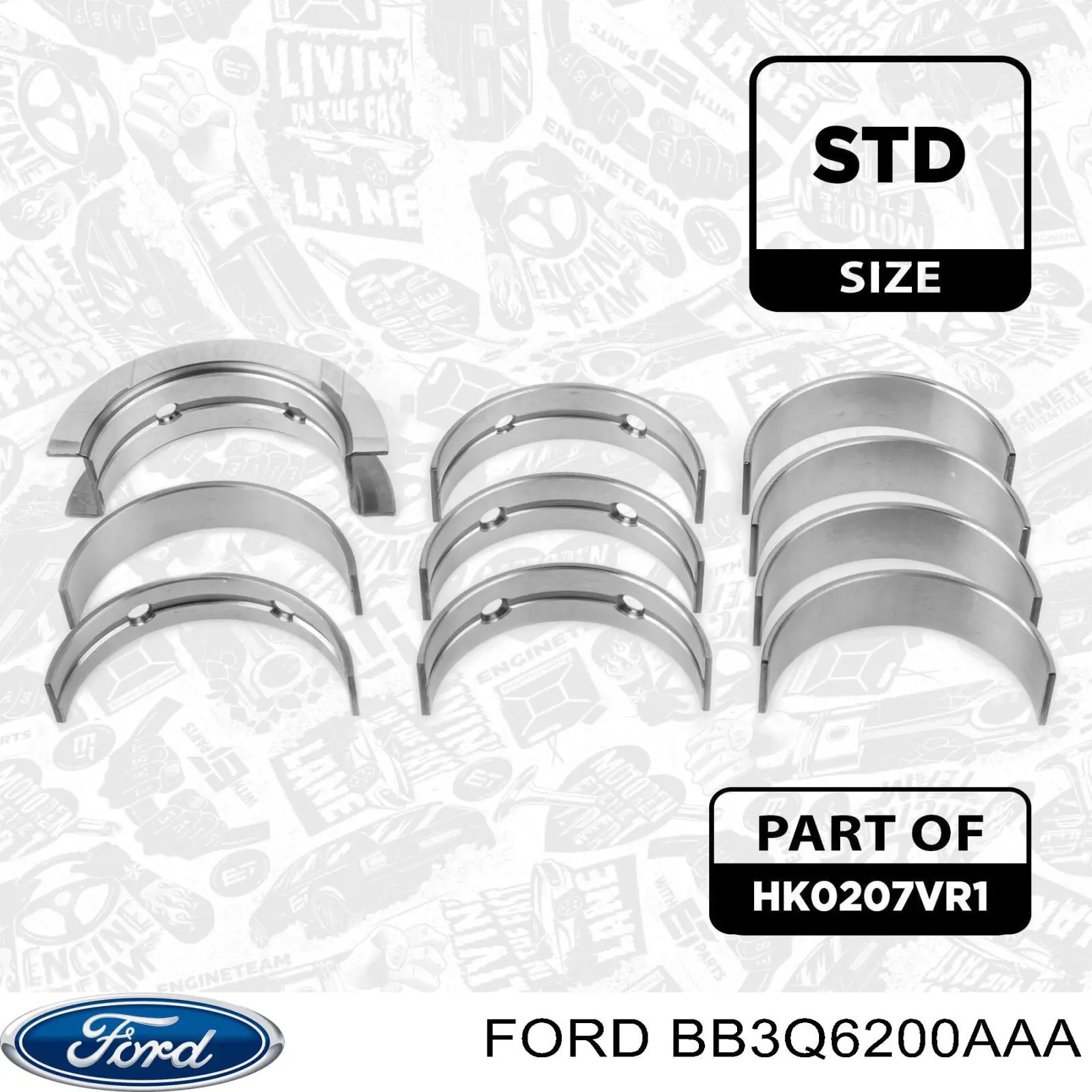 Comprar BB3Q6200AAA Ford Biela