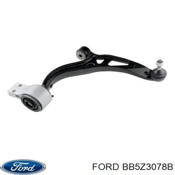 BB5Z3078B Ford barra oscilante, suspensión de ruedas delantera, inferior derecha