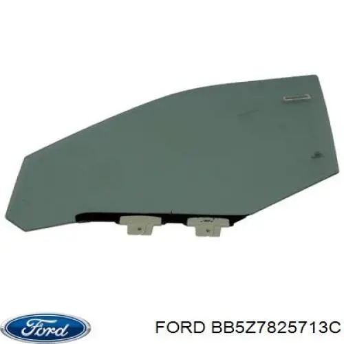 BB537825713AC Ford luna de puerta trasera izquierda