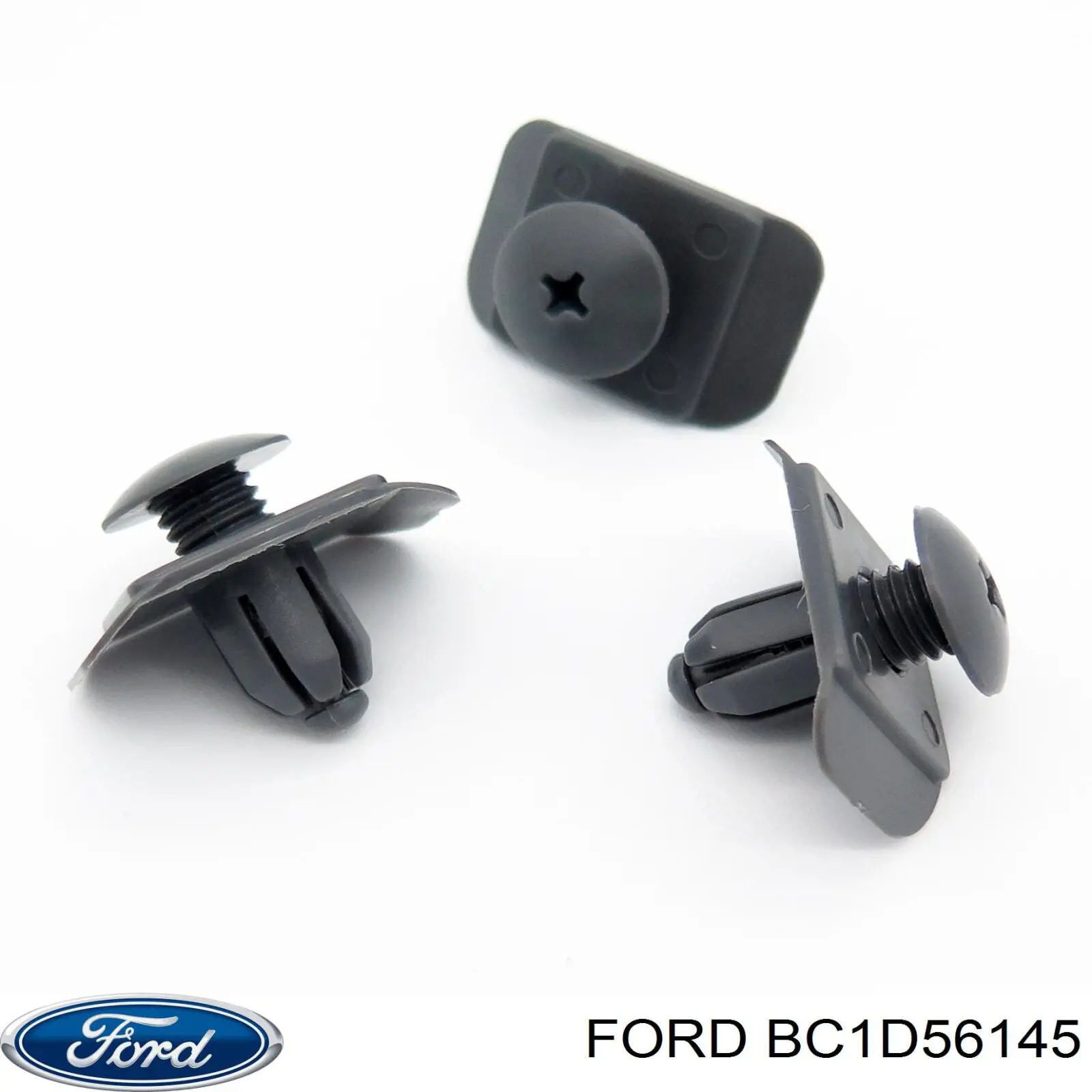 BC1D56145 Ford clips de fijación, faldilla guardabarro