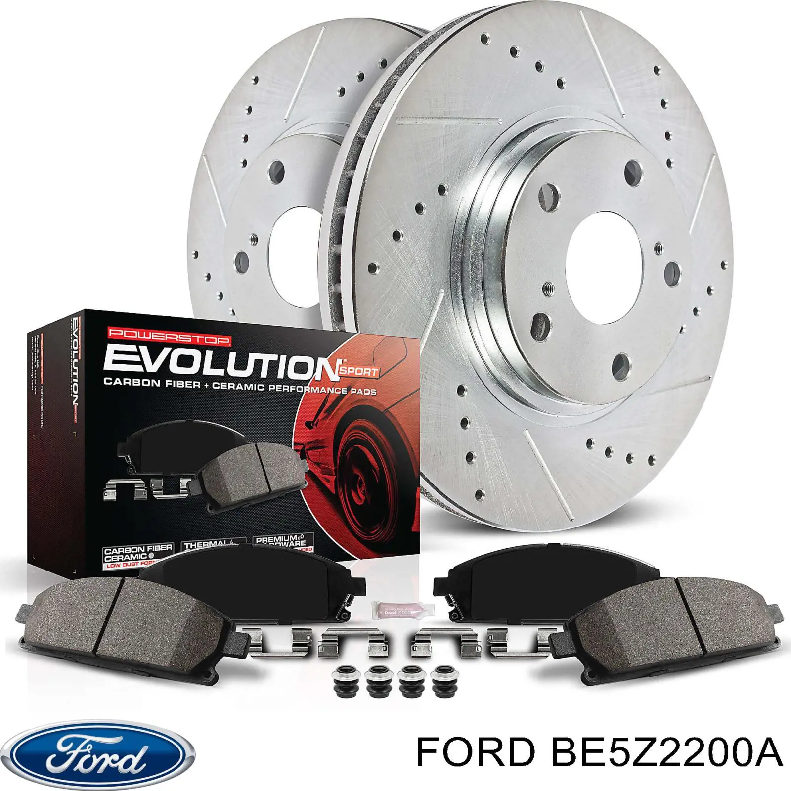  BE5Z2200A Ford pastillas de freno traseras