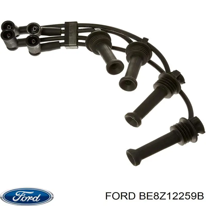 BE8Z12259B Ford cables de bujías