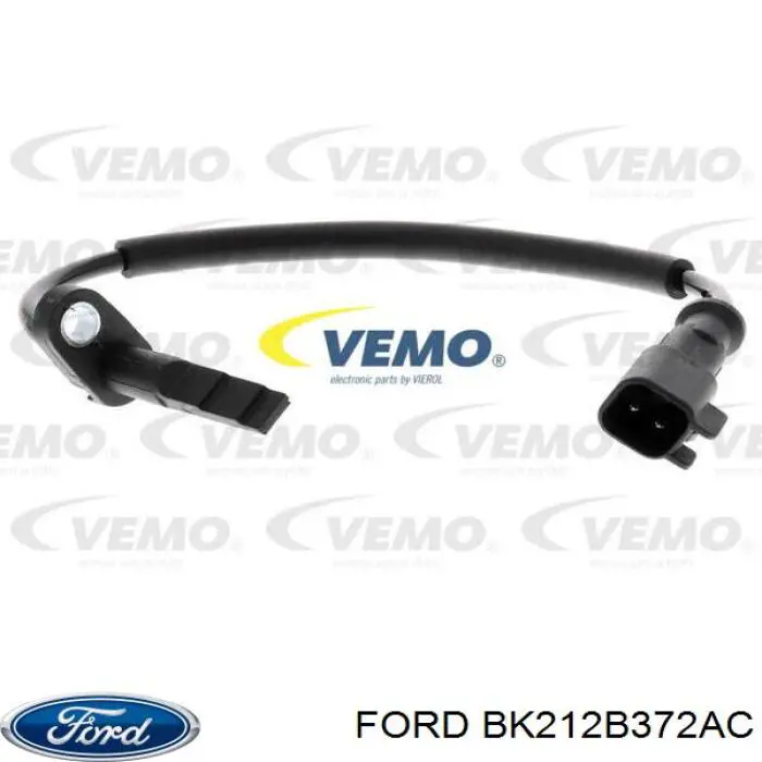 BK212B372AC Ford Sensor de rueda abs